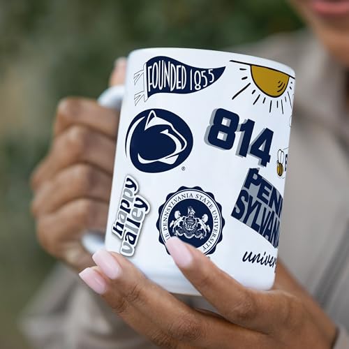 Image of Logo Brands 20 oz Powder Coat Tumbler- Insulated Tumbler with Lid for Water, Iced Tea or Coffee, Smoothie and More