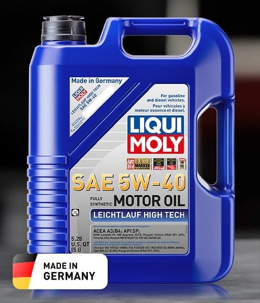Liqui Moly, 2332 Leichtlauf High Tech, aceite para motor 5W-40, 5 litros