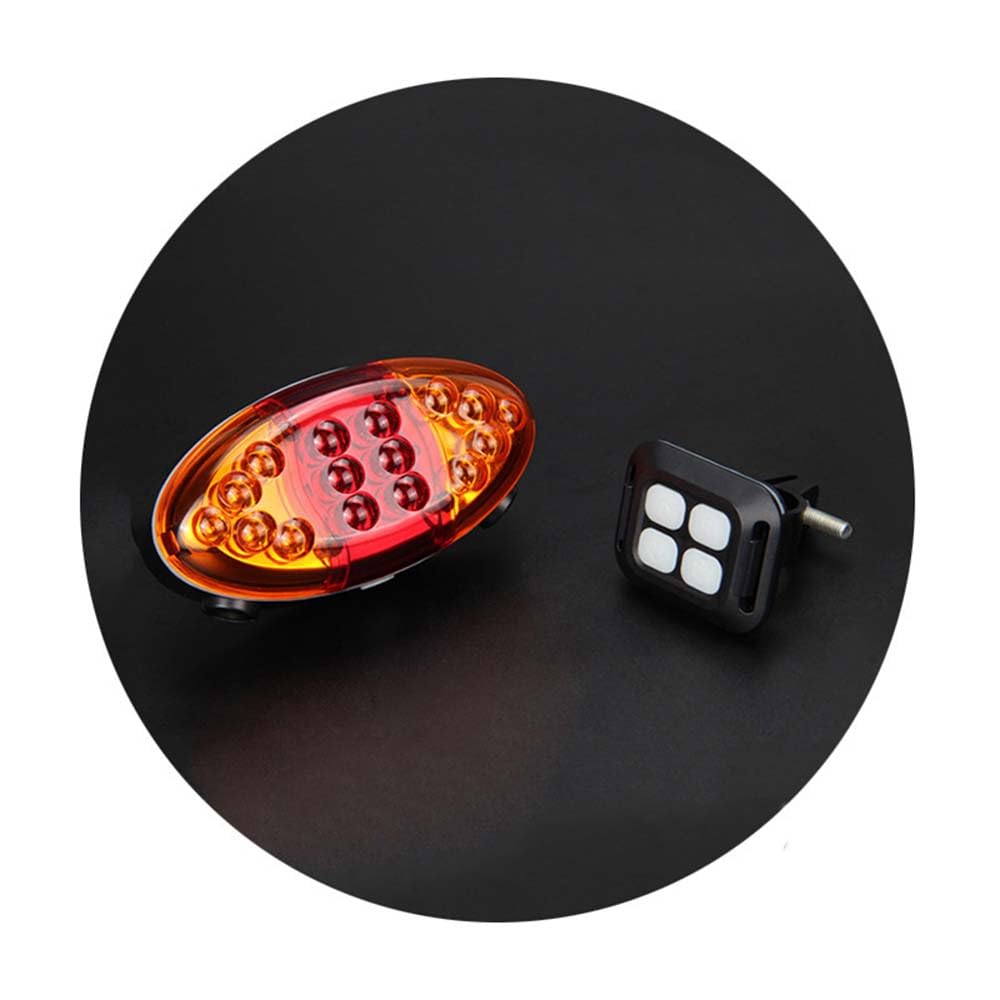Fanali Posteriori per Biciclette Luci di Segnalazione A LED per Ciclismo All'aperto Indicatori di Direzione per Mountain Bike Luci per Ciclismo