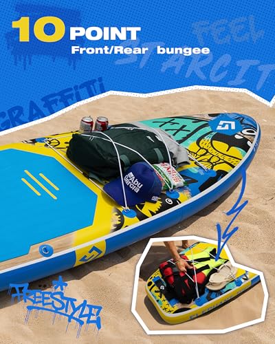 Planche de paddle STARCITY extra large pour débuter sans basculer - 7
