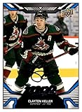 Clayton Keller 2022-23 Upper Deck MVP Blue Script #84 NM+-MT+ NHL Hockey