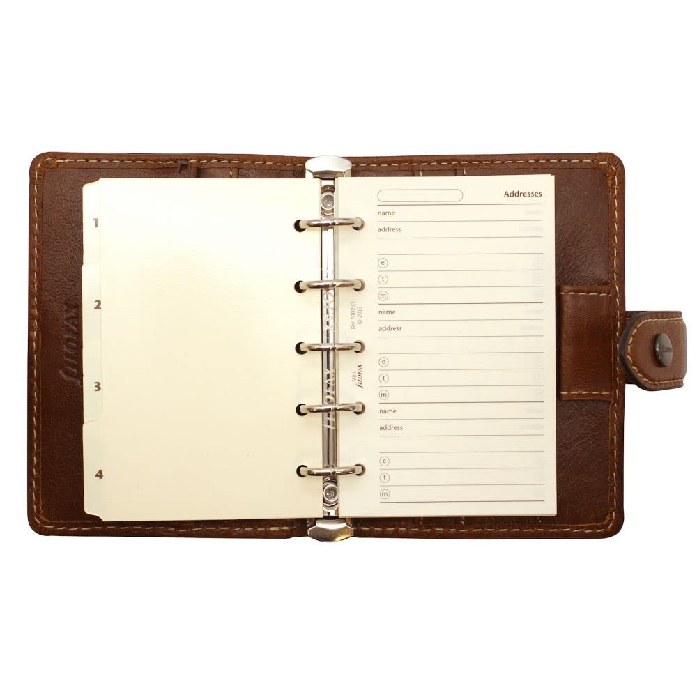 【新品未使用】fILOFAXファイロファックス/マルデンA5システム手帳オークル システム手帳 M5 micro5 ミニ Filofax ファイロファックス 2024