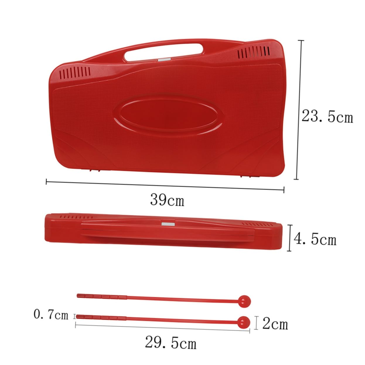 ifundom 25 Notes Boys and Girls Glockenspiel Xylophone Set Aluminum Plate Musical Instrument for Toddlers Children Beginners