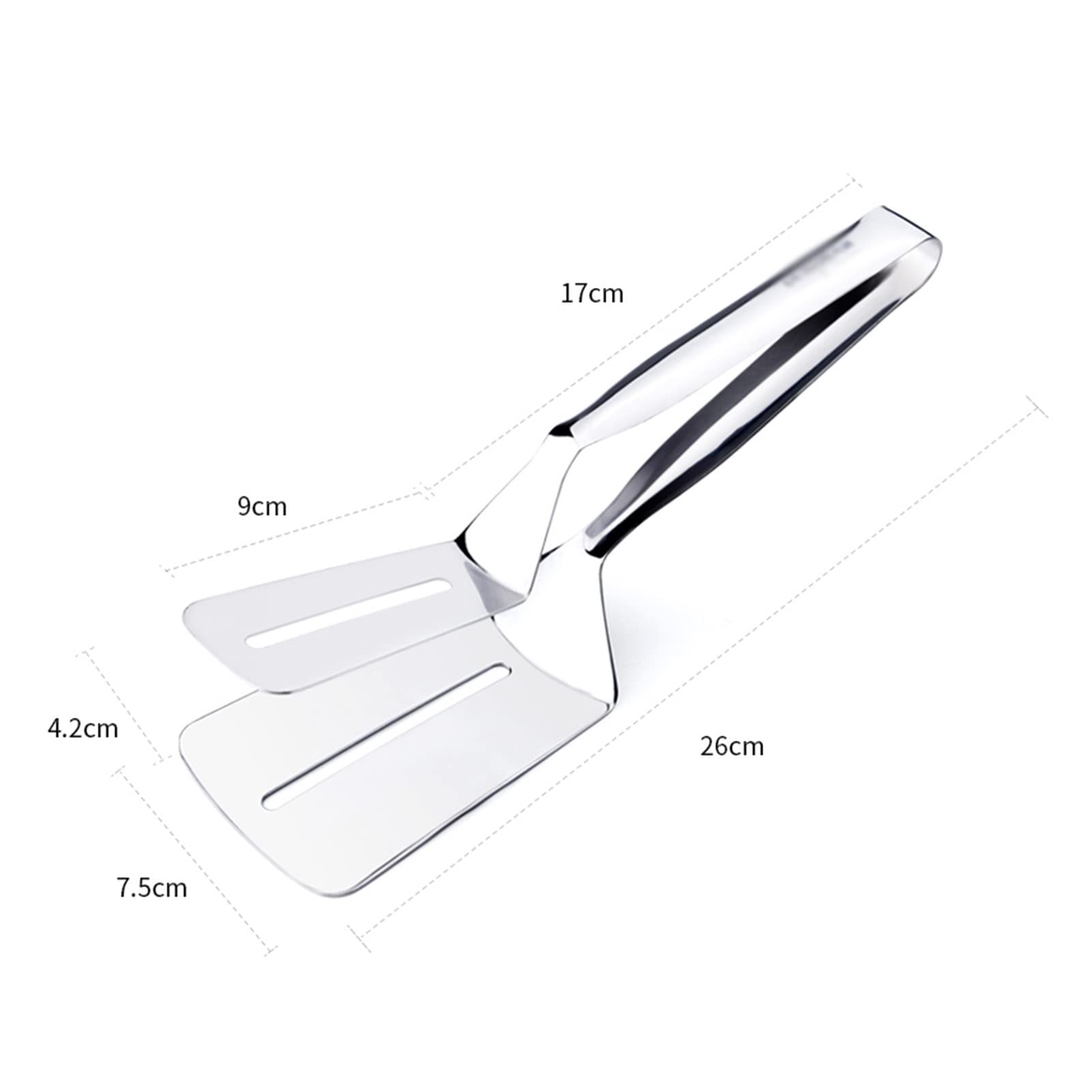 Pinzas De Cocina, Multifunción Resistente Al Calor con Fácil Agarre Acero Inoxidable Ergonomía Clip De Carne para Barbacoa, Servir, Freír, Cocinar