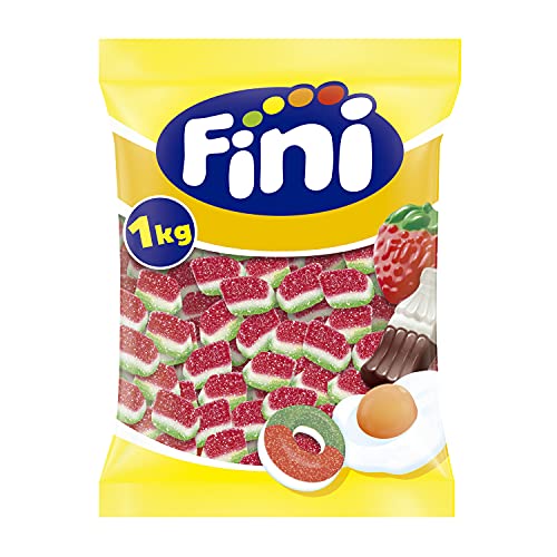 Fini Tajadas Sandía Mini Pica Sin Gluten - Gominolas 1 kg