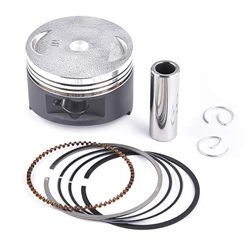 150cc Moped Scooter 57.4mm Piston Assty Rings GY6-150 157QMJ 152QMI Engine