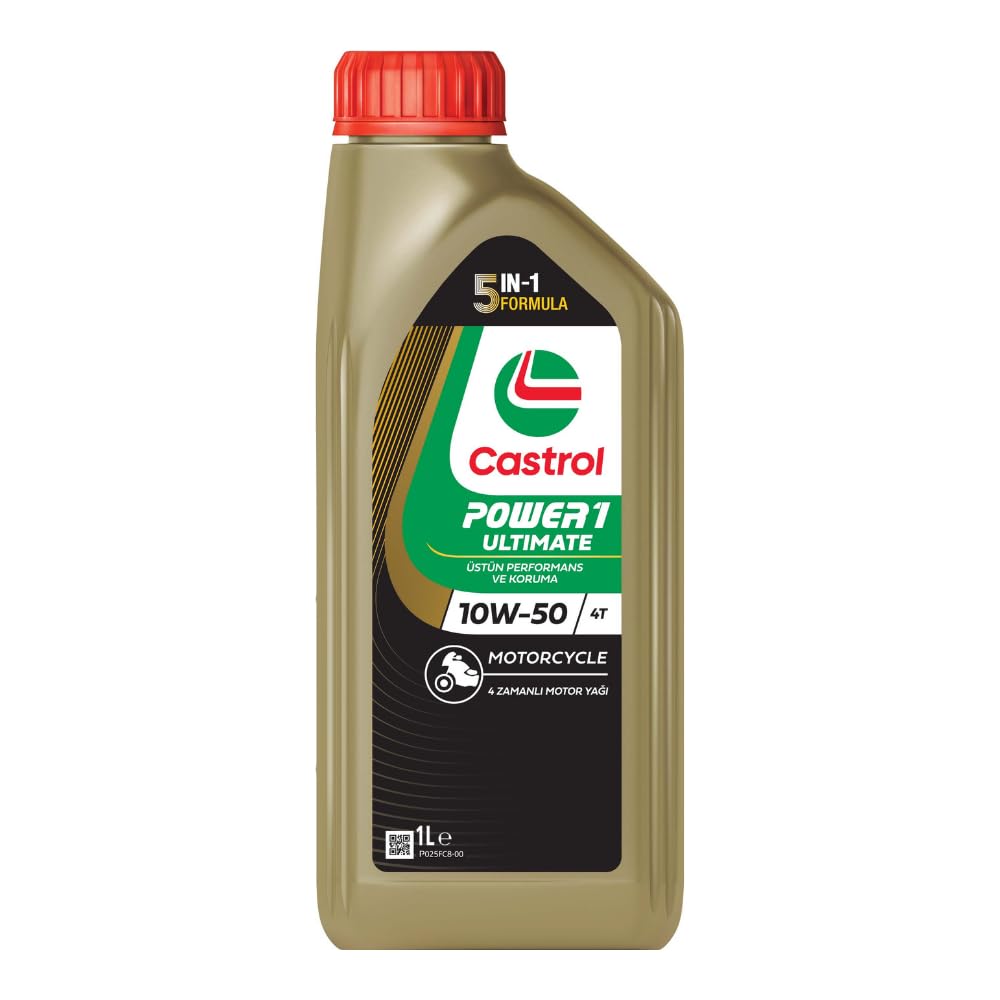 Castrol Power 1 Racing 10W-50 4T 1 lt Motosiklet Yağı