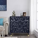 NOSGA Storage Buffet Cabinet, Freestanding Sideboard with Double Doors, Modern Wooden Sideboard, Dec