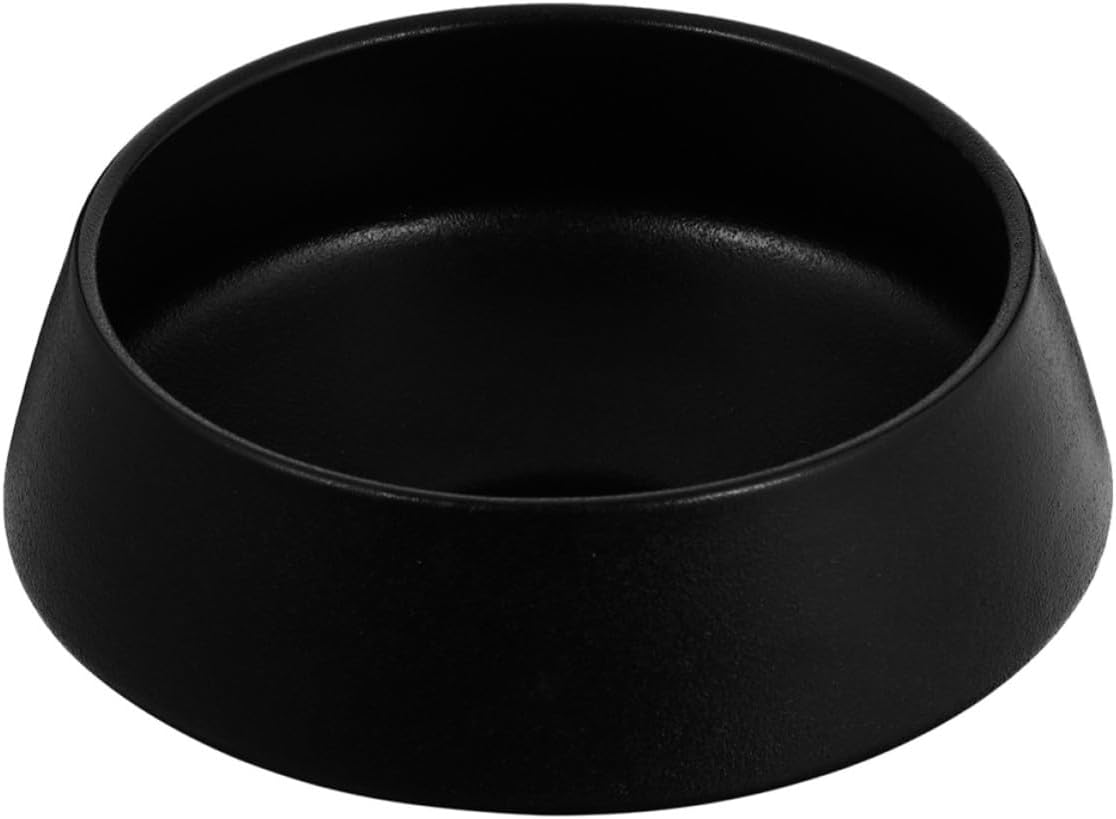 Creative Ceramic Noodle Bowl for Soup and Instant Noodles 800ml Capacity Black Simple Style Easy to Clean Kitchen Tableware