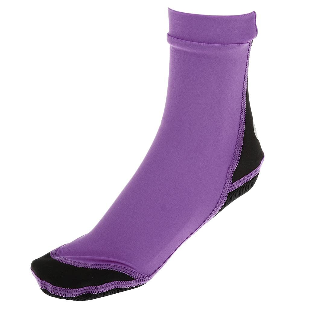 1,5 mm Tauchsocken, Schwimmen, Schnorcheln, Neopren, Surfstiefel, S, Rot, Größe S