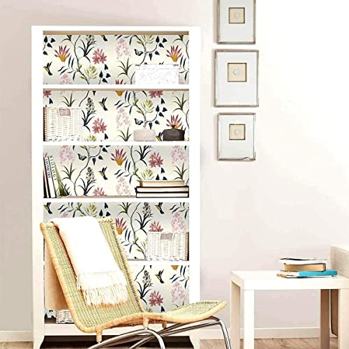 Image of SARVATRAY Self-Adhesive Wallpaper, Oil Proof Heat Resistant Kitchen Stickers, Wall Stickers for Kitchen, Vinyl Sheet, Bird Theme (3 M)