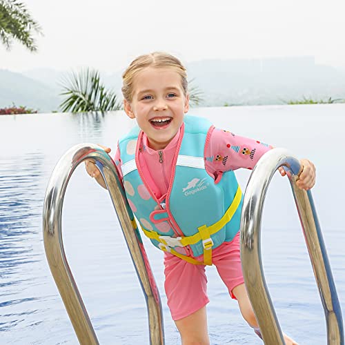 image for Gogokids Kids Float Jacket Swim Vest - Children Flotation Swimsuit Boy