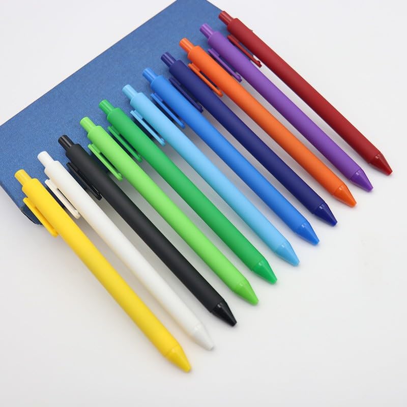Penna a sfera in plastica | Scrittura multicolore for ufficio e scuola: 100 unità