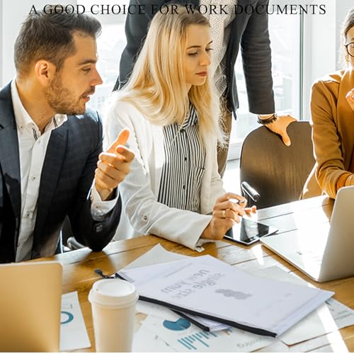 Meekye 15 Stück Dokumententasche A4 A5 und A6, Wasserdichter Dokumentenmappe A6 mit Reißverschluss, Mesh Kunststoff Mappe, für Datei, Kosmetika, Hausaufgaben und Reisezubehör