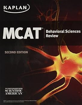 Paperback Kaplan MCAT Behavioral Sciences Review - New Edition for 2016 Test - MM5112B Book