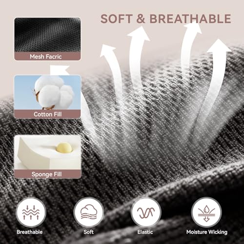 Image of CoiiJoii Infant Insert for Doona, Graco, Chicco, Evenflo, Safety 1st, CPC Listed, Soft & Breathable Mesh Fabric, Head and Body Support Cushion.