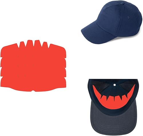 Miniatura 10 de Paquete de 4 gorras de béisbol con inserciones de corona, gorras ajustadas, forro de sombrero Snapback  moldeadores de sombreros