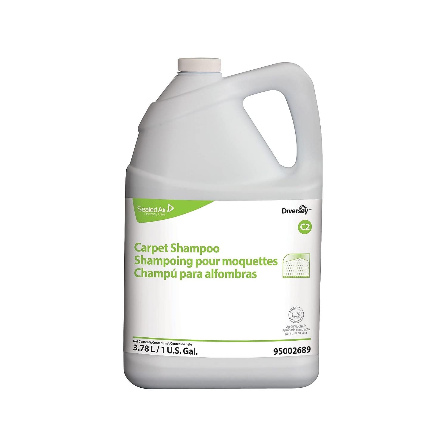 Diversey C2 Carpet Cleaner Liquid, 128 Oz.