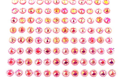 Adesivo Pet - Cartela de Adesivo Strass Neon