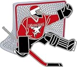 eishockey pinguine wattens Maße 3 x 2, 7 cm Kölner Haie Pin Goalie, Silber, one Size