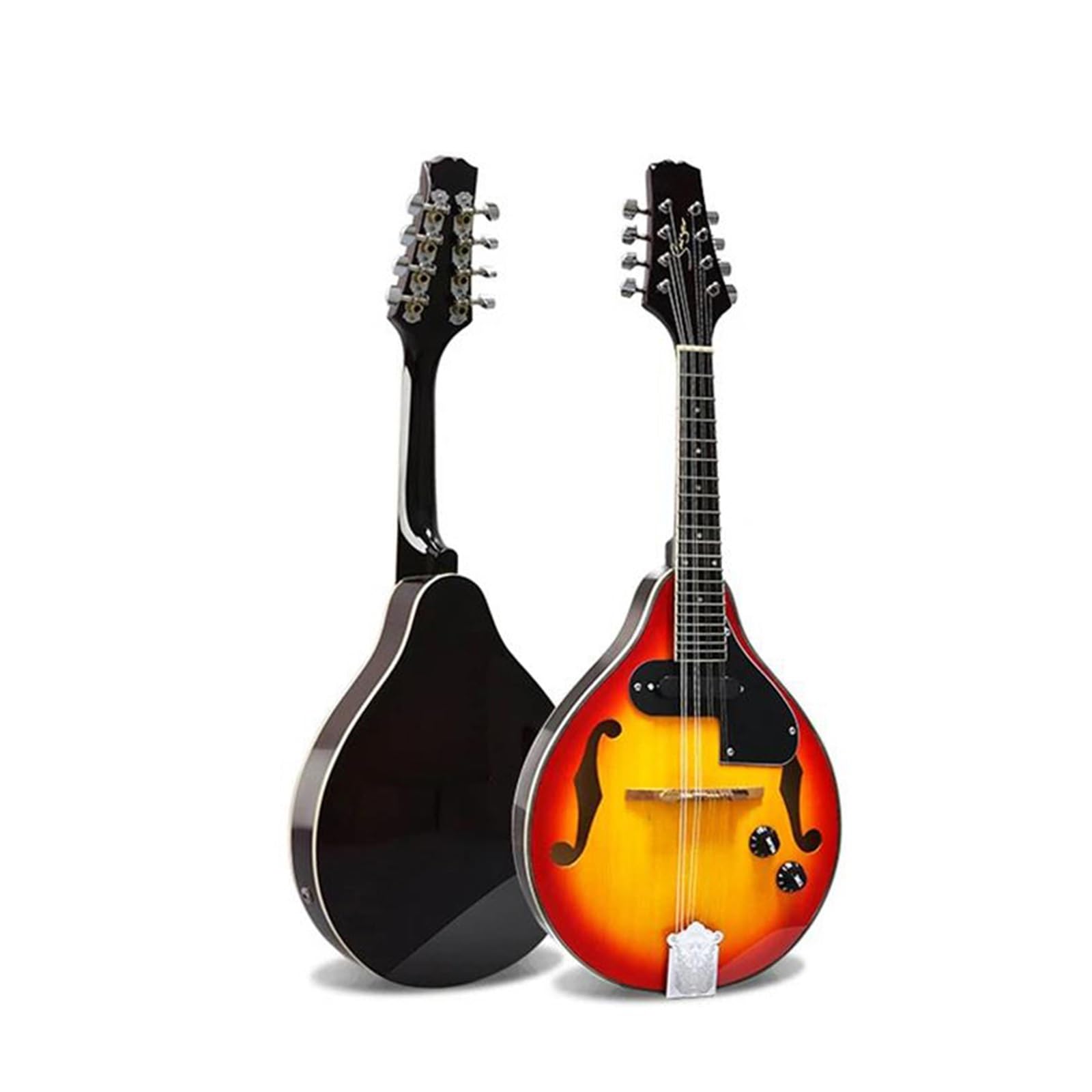 Mandolin Instrument Kit Electric Mandolin Spruce 8 Strings Highgloss Hollow F Sound Hole Sunburst Mandocello Instrument Mandolina