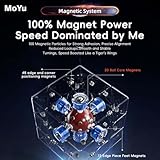 MoYu Weilong WRM V9 3x3 Speed Magic Puzzle Cube Mmagnetic MagLev + 20 Ball Core 3.0 + UV Coated Magic Cloth Version 2024 weilong WR M v9 3x3x3 Cube Stickerless - Image 3