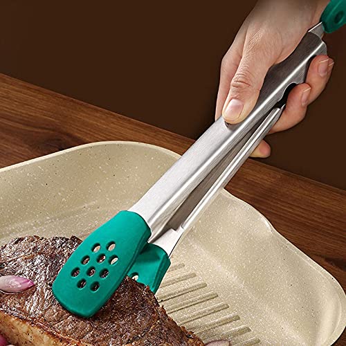 Pinzas de Cocina de Silicona, Pinzas para Alimentos, Accesorios, Utensilios, Herramientas para Barbacoa, Pinzas para cocinar.
