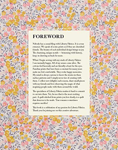 Quilting with Liberty Fabrics: 15 Quilts Celebrating 145 Years of Fabric - Image 3