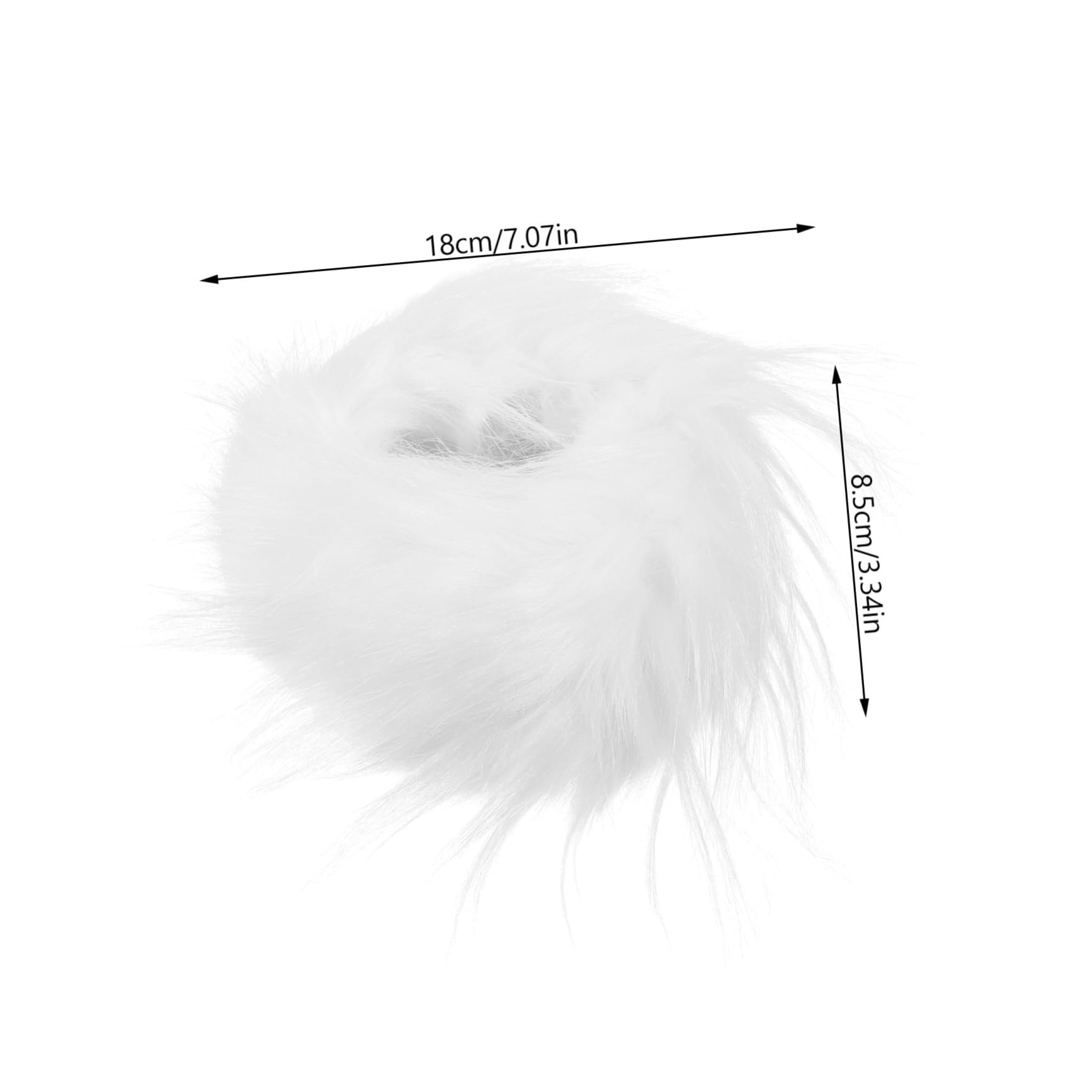 NOLITOY 1Pair Fluffy Winter Wrist for Women Stylish Warm Arm Sleeves Accessory for Elevating Outfits Casual and Formal Occasions