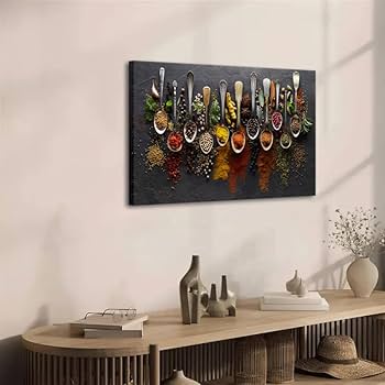 Aromatic Spices Wall Art　ビンテージ　アート Aromatic Spices Wall Art ビンテージ アート