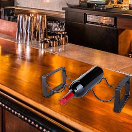 Soporte Metálico Apilable para Vino 3 Botellas miniatura 6
