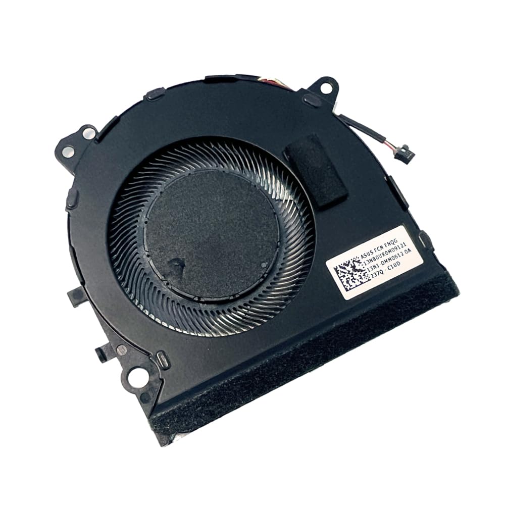 Gintai Wentylator CPU Wentylator chłodzący do Asus Zenbook 14X Flip UM5401 UM5401QA UN5401 UN5401QA UP5401 UP5401EA UX5401 UX5401EA FNQG DC 5V 0,5A DFS5K12304363L 13NB00 UR0M09121 13N1-DMM0612