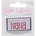 Blumenthal Lansing Iron-On Lovelabels 4-Pack: Made With Love By Nana