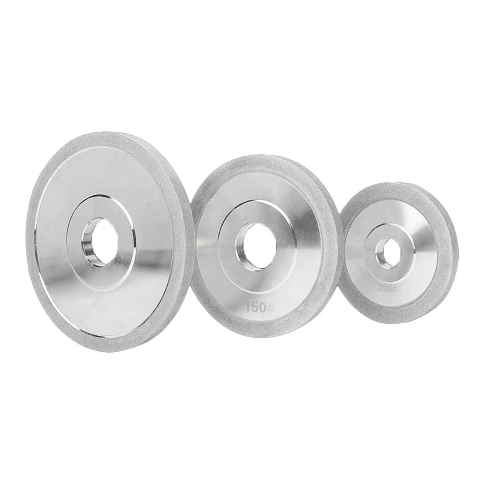 1pc 100/125/150mm galwaniczna ściernica diamentowa 150/200grit szlifierka tarcza do ostrzenia frez ścierny do płytki szklane