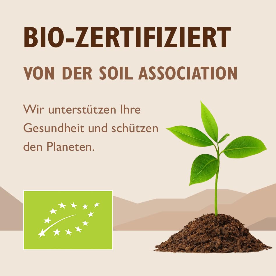 Sevenhills Wholefoods Bio-Super-Greens-Mischung mit Spirulina, Chlorella, Weizengras, Gerstengras | Unterstützt Haut, Immunität | 200g, 40 Portionen | Grünes Superfood-Pulver