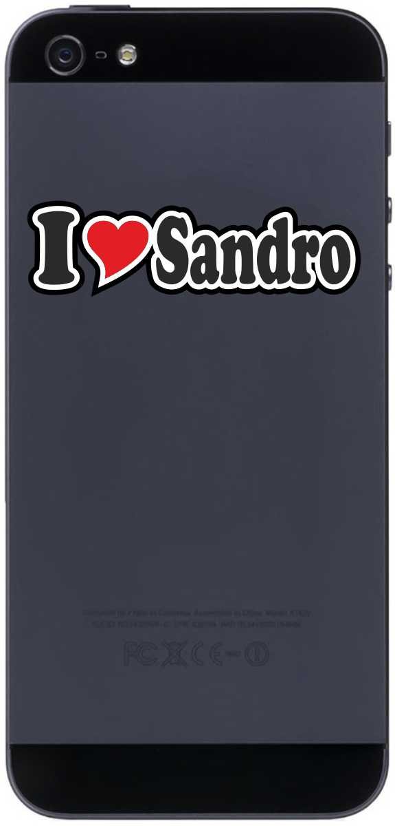 Decal - Adesivo per telefono cellulare, 70 mm, con scritta in