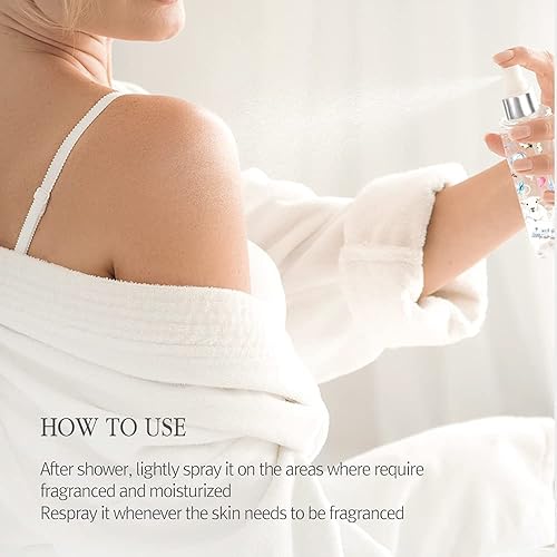 Miniatura 9 de Bouquet Garni Body Mist Ylang Ylang  Vitamina E fragancia hidratante profunda de larga duración para mujeres  Ácido cítrico que elimina las células