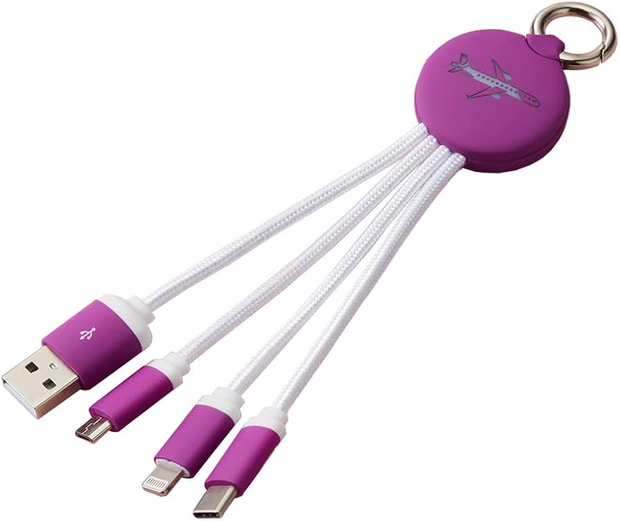 Amazon.co.jp: Peachオリジナル 3in1 USB充電ケーブル : パソコン