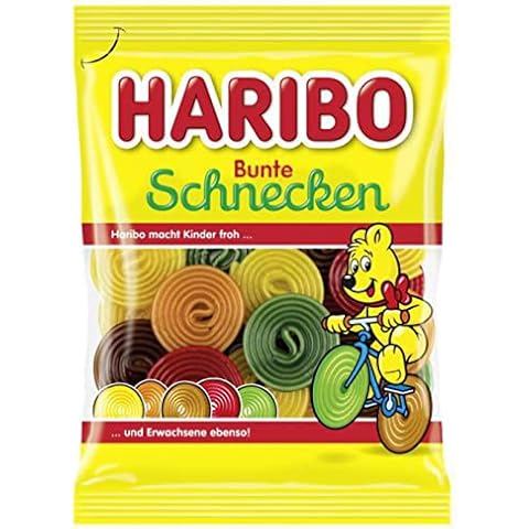 HARIBO Candy | HARIBO Colorful Snails | HARIBO Gummies | HARIBO Gummi Candy | 5,6 Ounce Total Cover