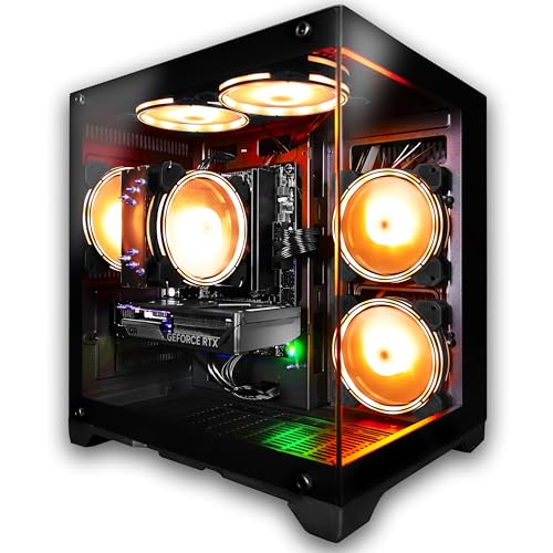 SAAV X11 2025 Gaming PC Tower Computer, AMD Ryzen 7
