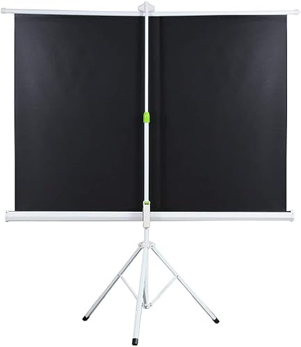 Miniatura 2 de Projector Screen, Projection Screen 60-100Inch with Stand Indoor Outdoor Portable Mobile Projector Screen Simple Floor-Standing Pull Down (1899 12)
