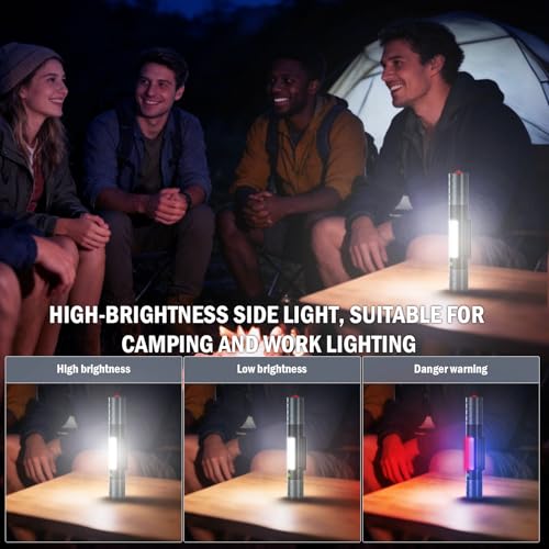 Rechargeable Car Flashlight,Car Flashlight Emergency Kit Includes Window Breaker - image 4