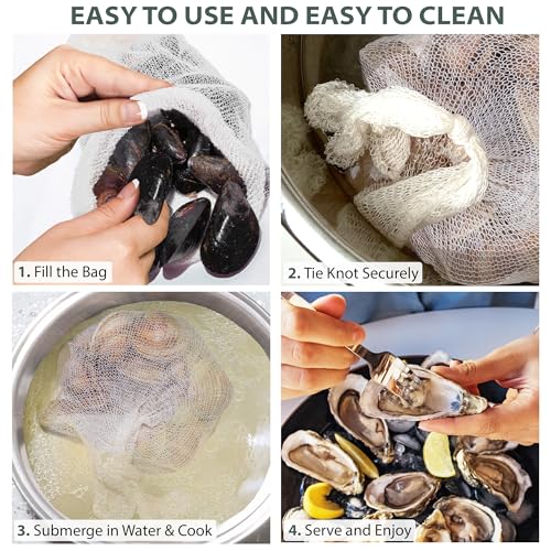 Eselect 16 Inch Cotton-Poly Mesh Bags