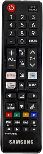 Samsung Control remoto OEM con tecla de acceso rápido Netflix - Negro (BN59-01315J)
