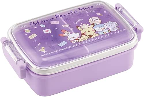 スケーター(Skater) 子供用 お弁当箱 1段 450ml ふわっと盛れるドーム型 抗菌 キッズランチ 日本製 ポケモン