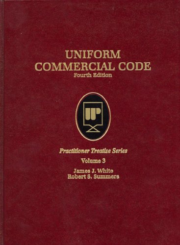 Uniform Commercial Code, Vol. 3 (Practitioner T... 0314063579 Book Cover