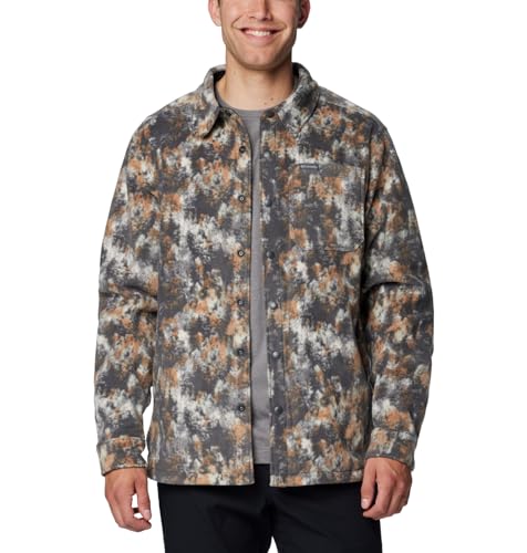 Image of Columbia Mens Steens Mountain Printed Shirt Jacket Ii