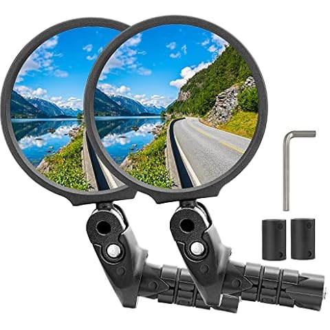 Arkham 360° Adjustable Bicycle Rear View Mirrors Cover