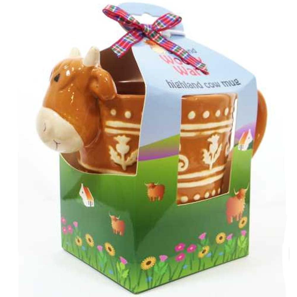 Highland Cow Woolly Ware Celtic Mug-image