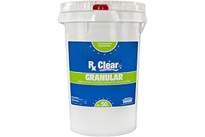 Rx Clear Stabilized Granular Chlorine: Crystal Clear Swimming Pools and Spas